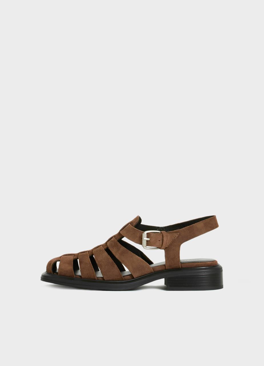 Ellis sandals BROWN SUEDE