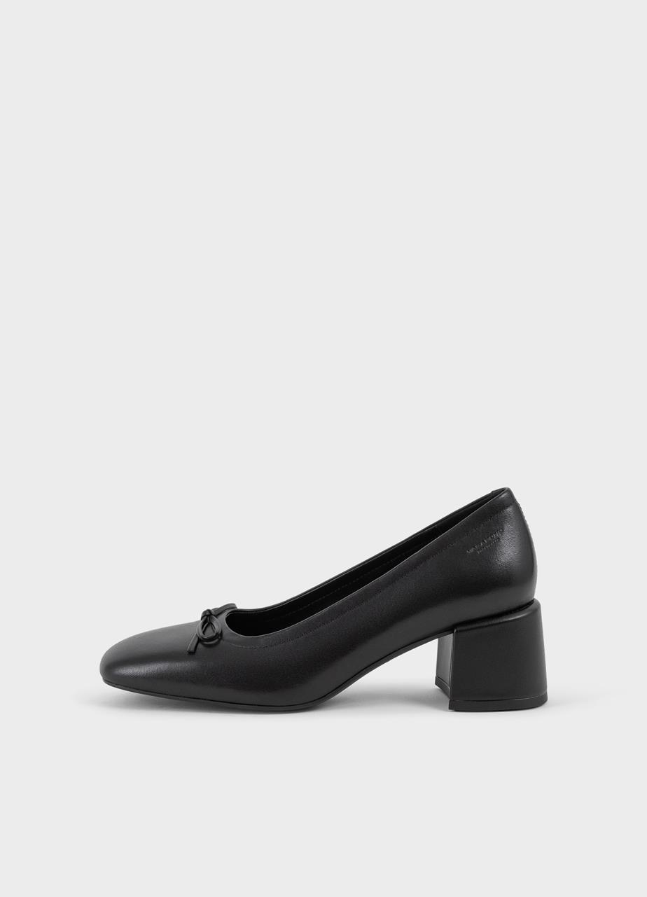 Adison pumps SORT LÆDER