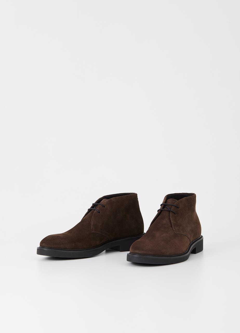 Alex m boots DARK BROWN SUEDE