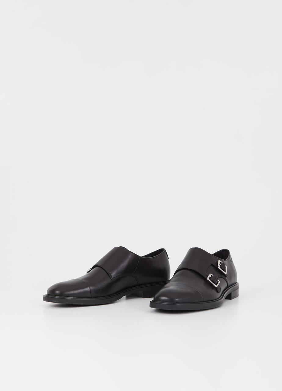 Andrew shoes BLACK LEATHER