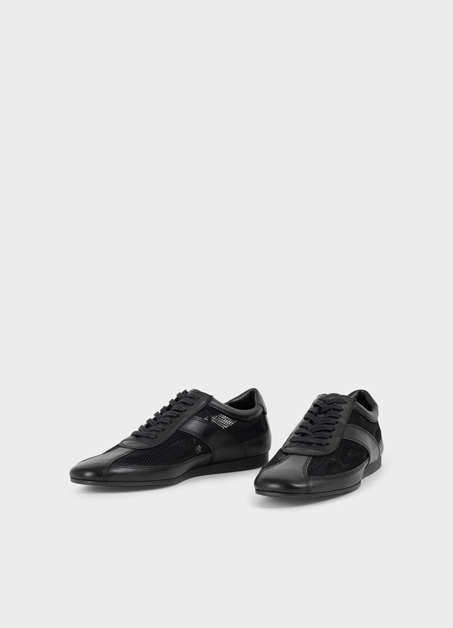 Hillary sneakers SORT LÆDER/MESH