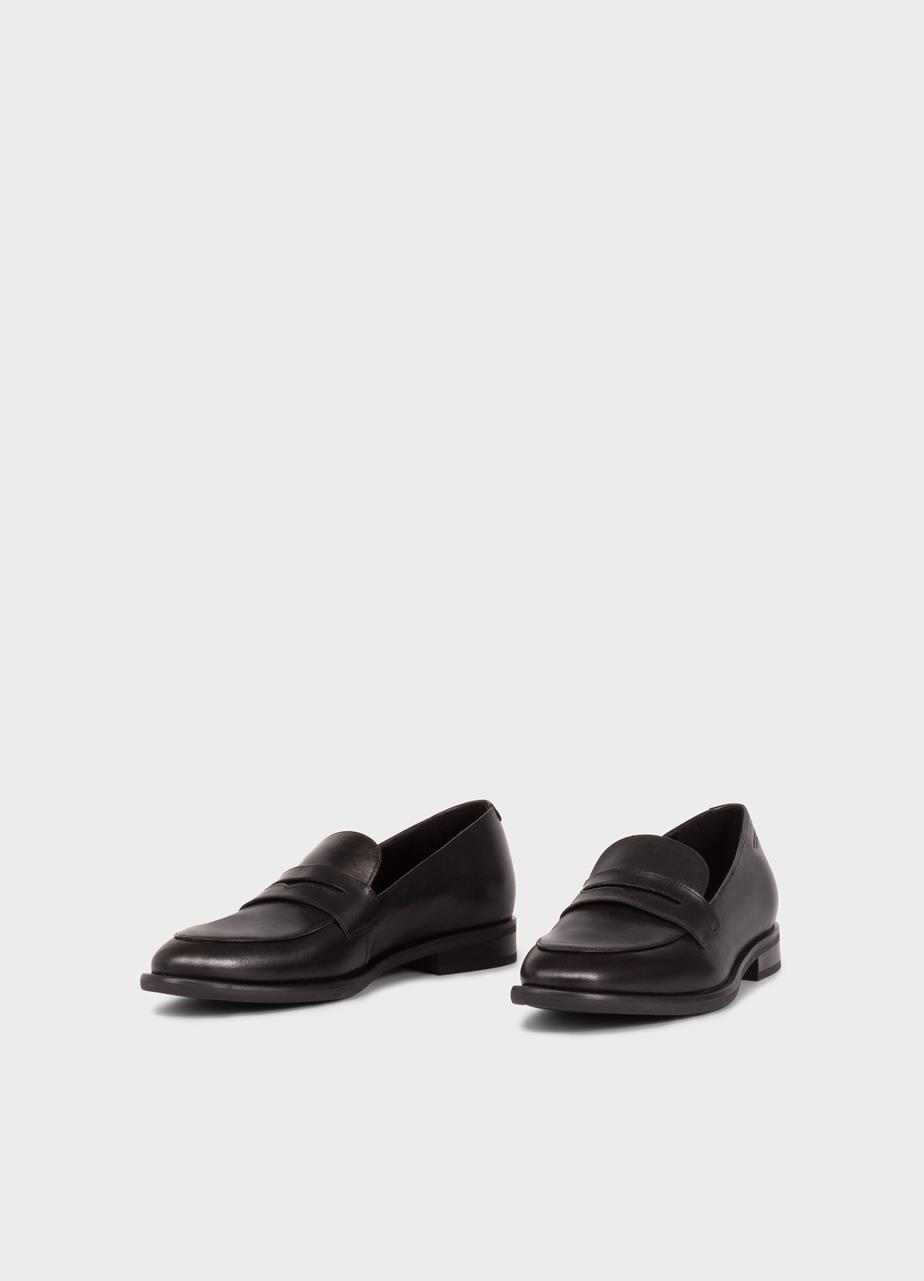 Heidi loafers BLACK LEATHER