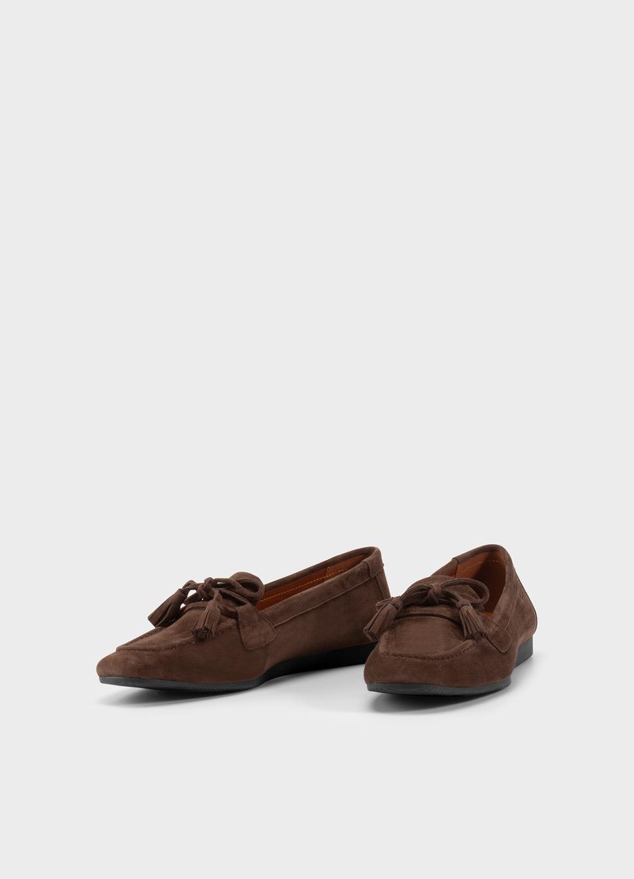 Hillary shoes DARK BROWN SUEDE