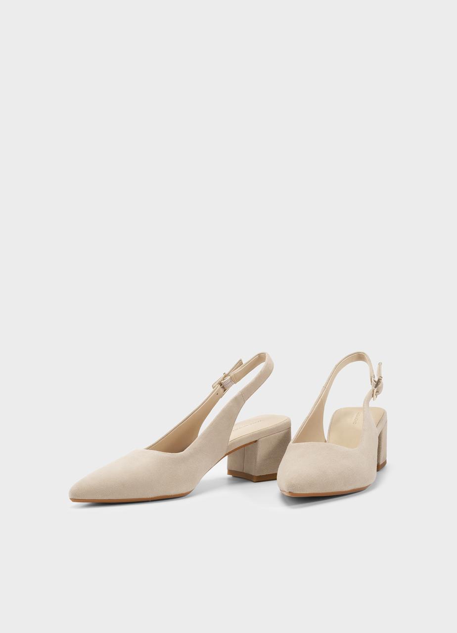 Marta pumps BEIGE SUEDE