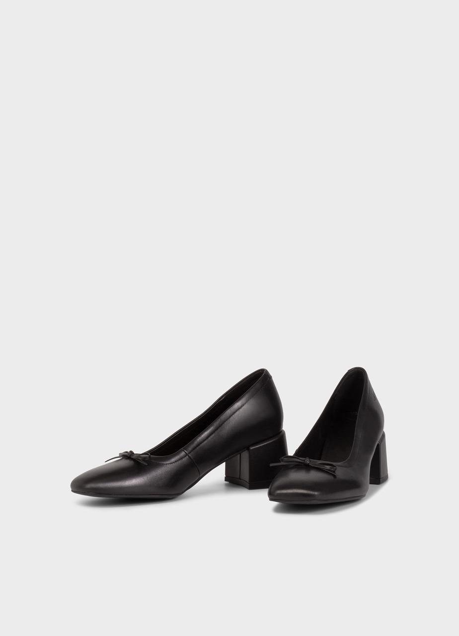 Adison pumps SORT LÆDER