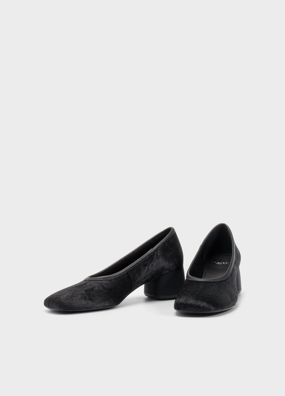 Livia pumps BLACK HAIR-ON-LEATHER