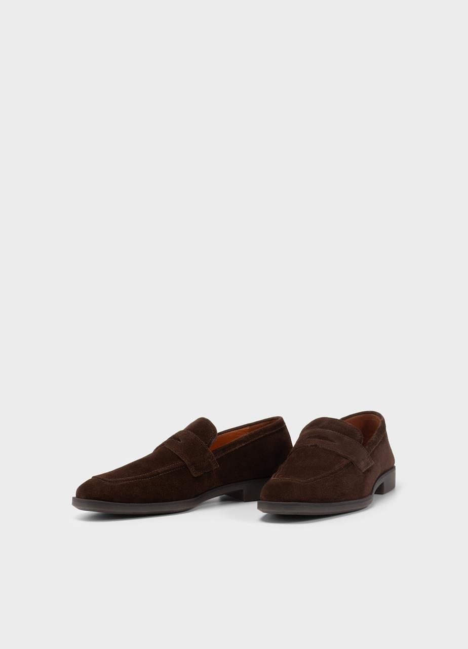 Troy loafers BROWN SUEDE